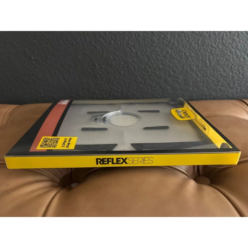 OtterBox Reflex Series Case For Apple iPad 2 & New iPad 3rd Gen Clear Black NIB